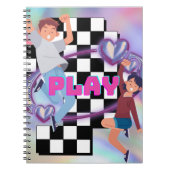 Kinder spielen notizblock (Vorderseite)