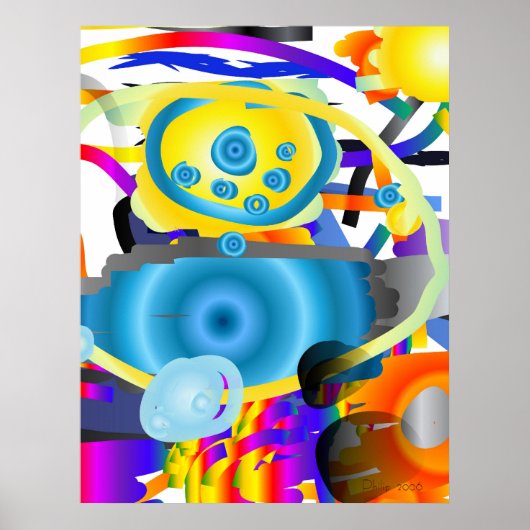 Kinder spielen poster (Vorne)