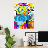 Kinder spielen poster (Heimbüro)