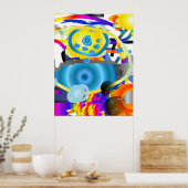 Kinder spielen poster (Küche)