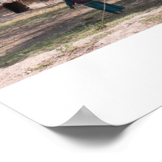 Kinder spielen poster (Ecke)