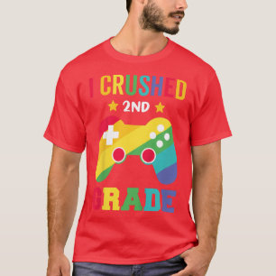 Kinder Spielkontrolleur Letzten Tag der Schule Boy T-Shirt