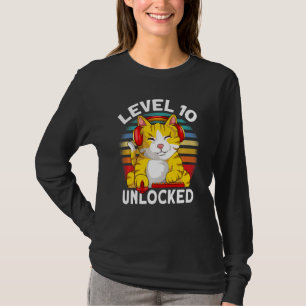 Kinder-Spielstand 10 (Stand 10) Videospiel-Gamer 1 T-Shirt