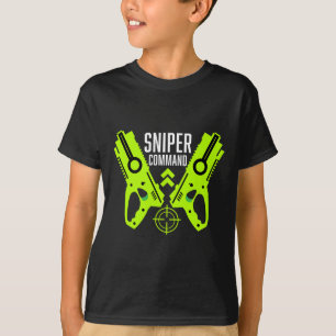 Kinder Spielzeugpistole Kampf Weihnachten T-Shirt