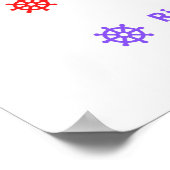 Kinder Spielzimmer Noble Klettersteig Klettersteig Poster (Ecke)