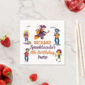 Kinder Spooky Halloween Kostüm Bir Paper Napkin Serviette (Beispiel)