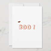 Kinder Spooky Halloween-Party Einladung (Rückseite)