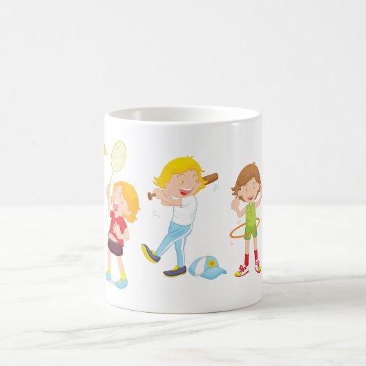 Kinder Sport Kaffeetasse (Mittel)
