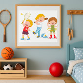 Kinder Sport Poster