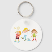 Kinder Sport Schlüsselanhänger (Rückseite)