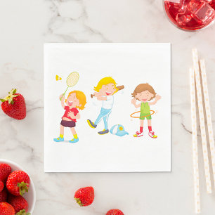 Kinder Sport Serviette