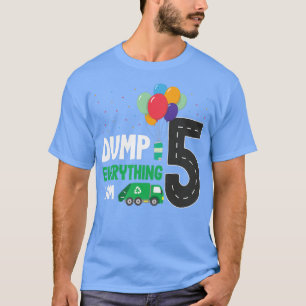 Kinder springen alles Im 5 - Junge 5. Geburtstag M T-Shirt