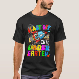 Kinder springen in den Kindergarten T-Shirt