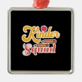 Kinder Squad Ornament Aus Metall (Vorne)