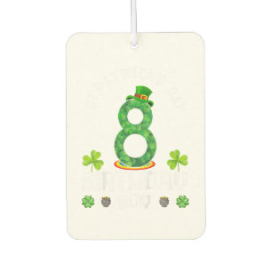 Kinder St. Patrick's Day Birthday 8. 2015 T - Shir Autolufterfrischer