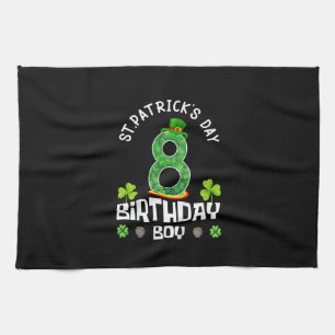 Kinder St. Patrick's Day Birthday 8. 2015 T - Shir Geschirrtuch