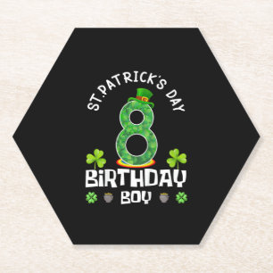 Kinder St. Patrick's Day Birthday 8. 2015 T - Shir Untersetzer