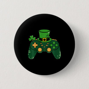 Kinder St. Patricks Tag Gamer Gaming Controller Ne Button