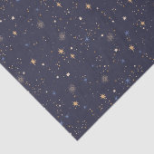 Kinder Starry Night Sky Stars im Weltraum Multicol Seidenpapier (Ausschnitt)