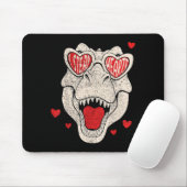 Kinder stehlen Herzen Trex Dino Junge Valentinstag Mousepad (Mit Mouse)