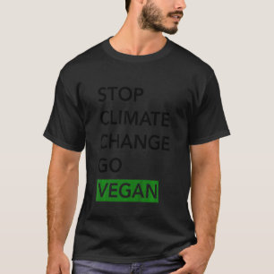 Kinder stoppen den Klimawandel, werden Veganer T-Shirt