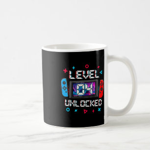 Kinder Stufe 4 Unverriegelter Gamer 4. Geburtstags Kaffeetasse