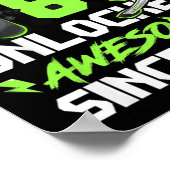 Kinder Stufe 8 Phantastisch seit 2014 8. Geburtsta Poster (Ecke)