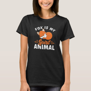 Kinder Süße Tier Fox ist mein Geist Tierfüchse T-Shirt