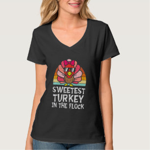 Kinder süßeste Türkei in der Flock Kleinkind Girl  T-Shirt