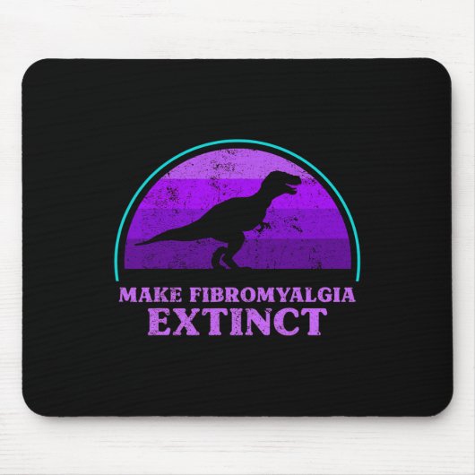 Kinder T Rex Dino machen Fibromyalgie Aussterben Mousepad (Vorne)