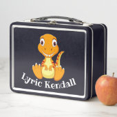 Kinder T-Rex Dinosaur Pink Lunchbox (Beispiel)