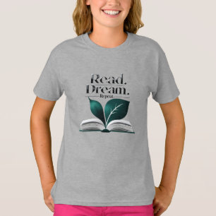 Kinder-T-Shirt - Lustiges Grafik-T-Shirt für Buchl T-Shirt