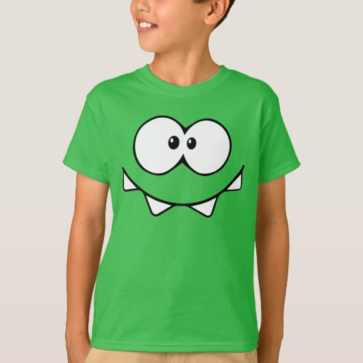 Kinder T - Shirt Om Nom Face (Vorderseite)