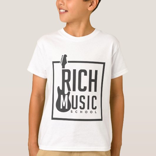 Kinder T - Shirt Rich Music School (Vorderseite)
