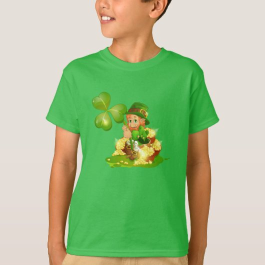 Kinder T - Shirt-St. Patrick's Day T-Shirt (Vorderseite)