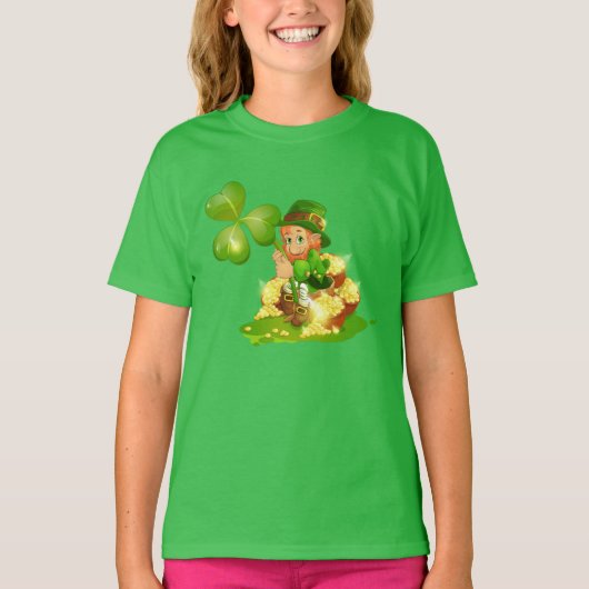 Kinder T - Shirt-St. Patrick's Day T-Shirt (Vorderseite)
