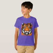 Kinder T - Shirt Tiger (Vorne ganz)