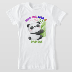 Kinder-T-Shirt – Umarme mich wie ein Panda 🐼 T-Shirt