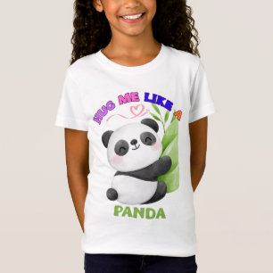 Kinder-T-Shirt – Umarme mich wie ein Panda 🐼 T-Shirt