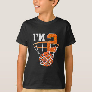 Kinder T-Shirt zum 2. Geburtstag Junge Sketll Kind