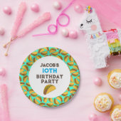 Kinder Tacos Geburtstagsparty Individuelle Name Pappteller (Party)