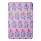 Kinder tanzen Elephant Daisy Bath Mat Badematte (Vorderseite Vertikal)