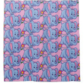 Kinder tanzen Elephant Daisy Duschvorhang (Vorderseite)