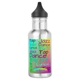 Kinder tanzen personalisiertes trinkflasche