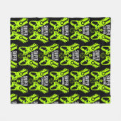 Kinder Toy Gun Battle Sniper Fleecedecke (Vorderseite (Horizontal))