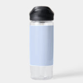 Kinder Train Boys Blue Individuelle Name Trinkflasche (Rückseite)