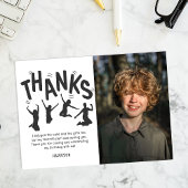 Kinder Trampolin Geburtstagsparty Danke