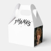 Kinder Trampolin Geburtstagsparty Danke Geschenkschachtel (Rückseite)