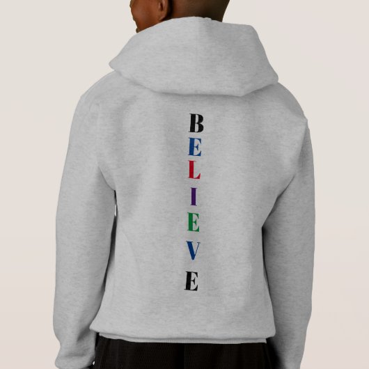 Kinder träumen von Motivierend Hoodie (Rückseite)