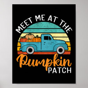 Kinder treffen mich bei der Puppkin-Patchkind-Juge Poster